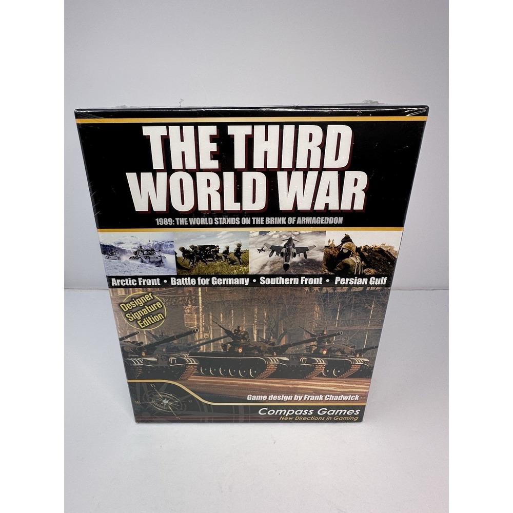 Compass Games The Third World War Designer Signature Edition NEW SEALED